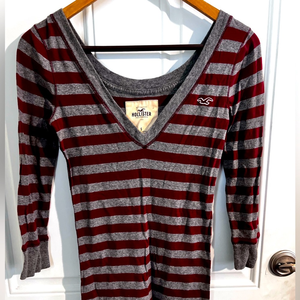 Hollister 3/4 Sleeve Shirt size Small